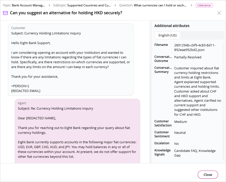 Additional Attributes